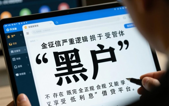 黑户哪里正规借钱利息低的平台