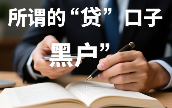 黑户申请不看征信的口子有哪些