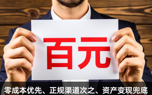 没钱了怎么借钱只要几百块,急用钱哪里借到几百块? 没钱了怎么借钱只要几百块