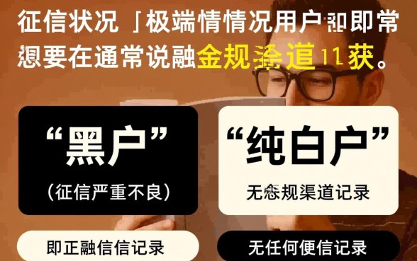 黑户纯白户网贷容易下款吗,有哪些不查征信的口子? 黑户纯白户网贷容易下款吗