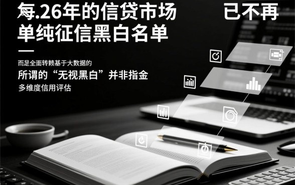 2026无视黑白小额贷款口子靠谱吗