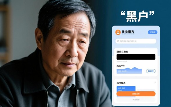 黑户53岁可以办理什么贷款呢