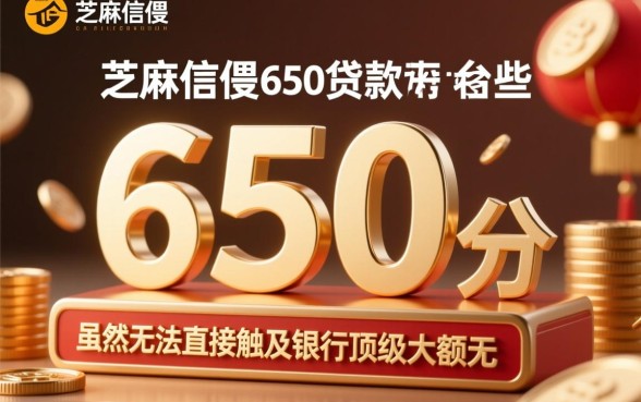 芝麻信用650贷款平台有哪些,哪个下款快容易通过 芝麻信用650贷款平台有哪些