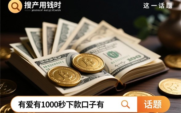 有没有1000秒下款的口子有,哪里有1000秒下款的平台靠谱吗 哪里有1000秒下款的平台靠谱吗