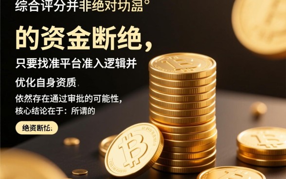 网贷综合评分不达标怎么下款