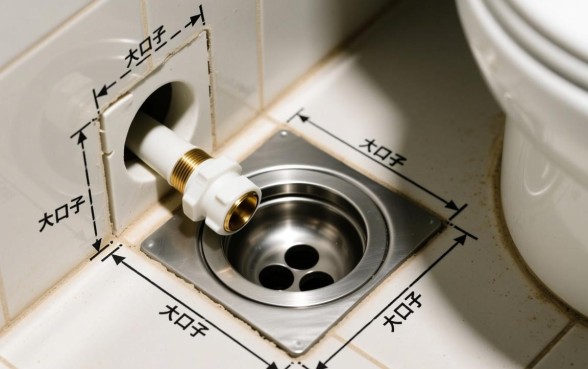 卫生间下水道口子是大口子吗
