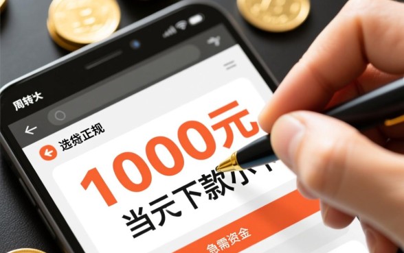 1000元当天下款的小贷口子有哪些?哪里可以借到? 1000元当天下款的小贷口子有哪些