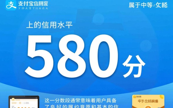 芝麻分580必下的口子支付宝有哪些,芝麻分580怎么申请? 芝麻分580必下的口子支付宝有哪些