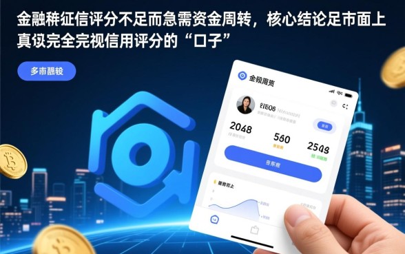 不看综合评分信用秒下款的口子有哪些