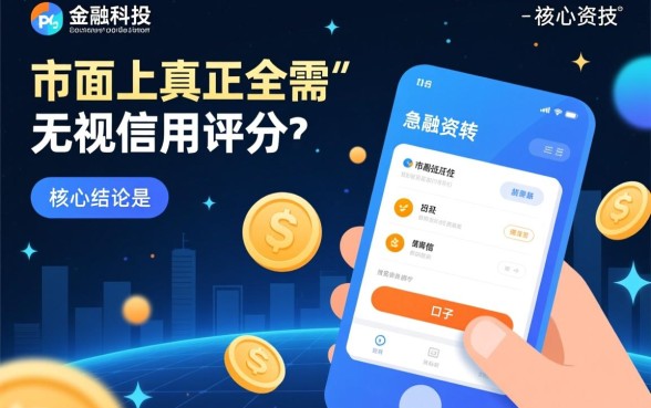 不看综合评分信用秒下款的口子有哪些