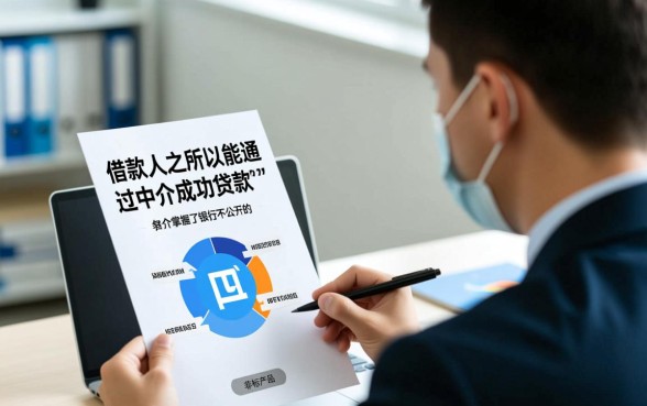 征信花了找中介可以贷款吗