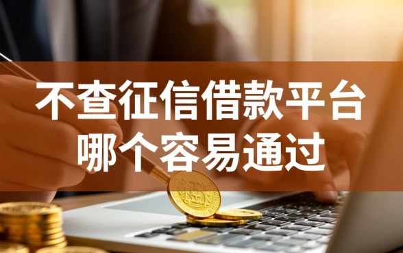不查征信借款平台哪个容易通过