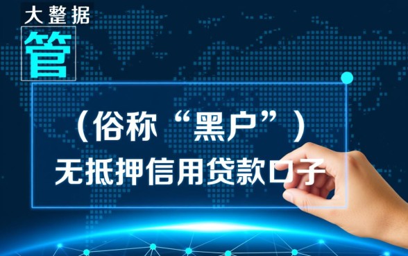 现在还有什么口子黑户能下款的