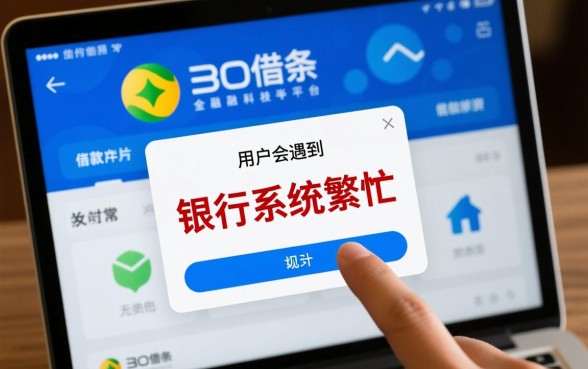 360借条银行系统繁忙怎么办,显示银行系统繁忙怎么解决 360借条银行系统繁忙怎么办