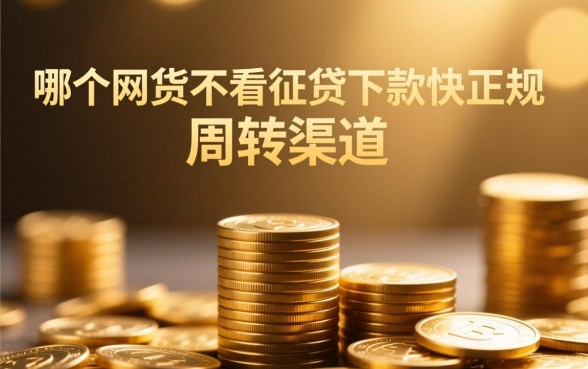 哪个网贷不看征信下款快正规的