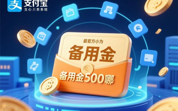 支付宝备用金500哪里可以借