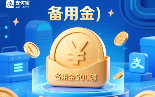 支付宝备用金500哪里可以借