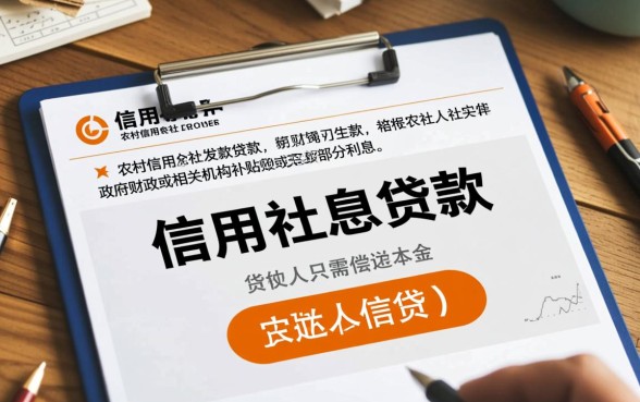 农村信用社贴息贷款是什么意思,怎么申请需要什么条件? 农村信用社贴息贷款是什么意思