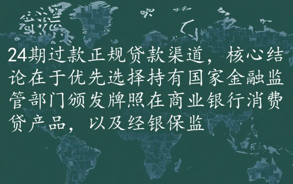 分24期的正规贷款平台有哪些