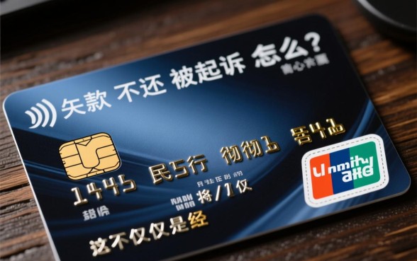 信用卡欠账不还被起诉会怎么样