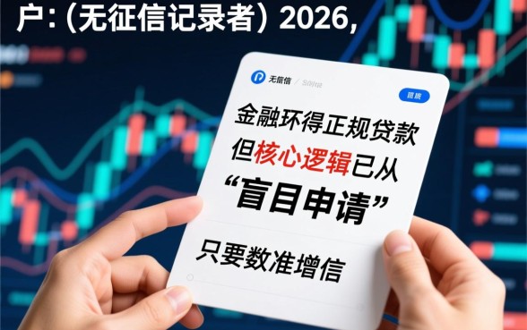 2026白户能下款的正规口子有哪些,白户无征信怎么申请? 2026白户能下款的正规口子有哪些