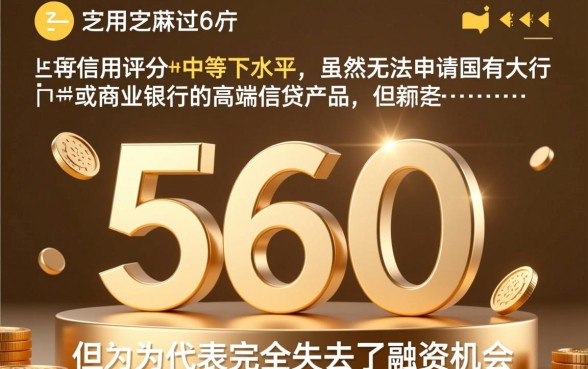 芝麻分560能下款的贷款口子有哪些