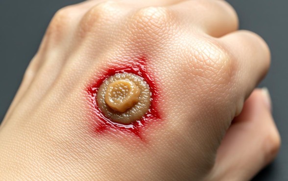 伤口愈合后口子下面有个硬疙瘩怎么回事,怎么消除? 伤口愈合后口子下面有个硬疙瘩怎么回事