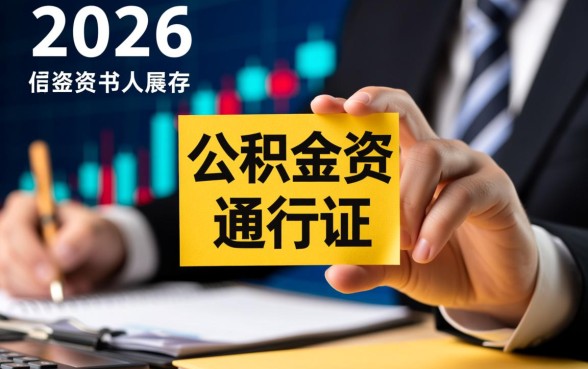 2026有公积金必下款的口子有哪些,公积金贷款怎么申请? 2026有公积金必下款的口子有哪些