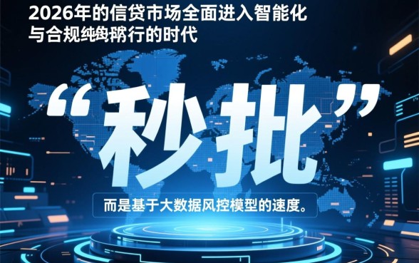 2026年秒批下款的网贷口子有哪些