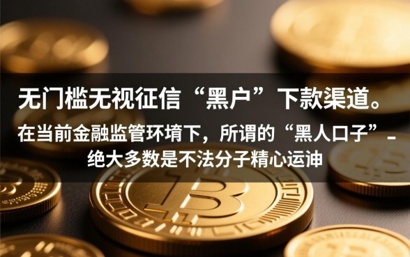 有老哥知道黑户能下款的口子吗