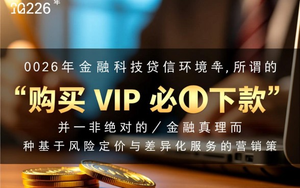 2026买vip必下款的口子是真的吗