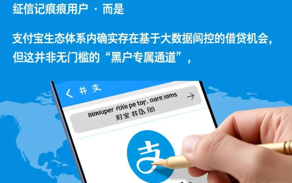 支付宝能够下款的网贷黑户口子有哪些