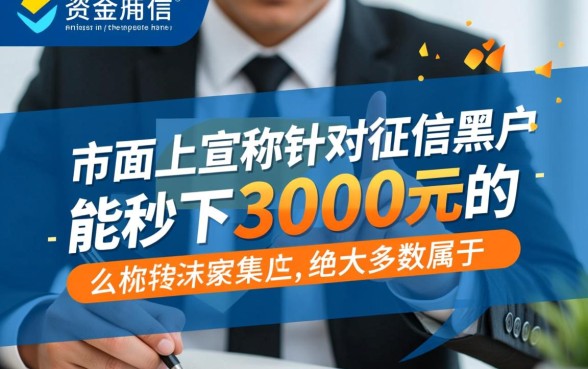 秒下3000的黑户口子有什么