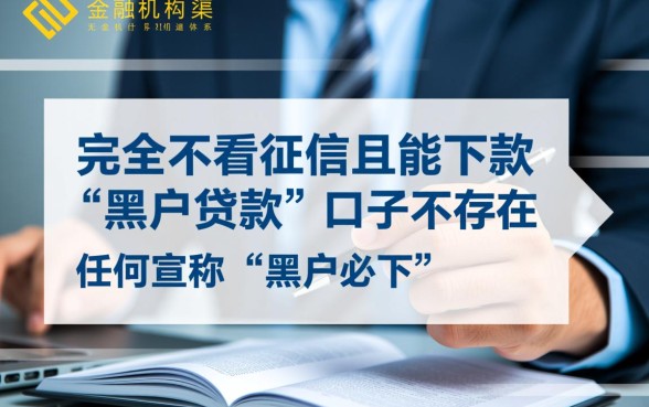 有没有黑户贷款又能下款的口子