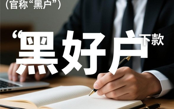 现在最好下款的黑户口子有哪些