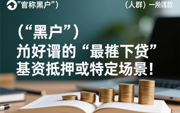 现在最好下款的黑户口子有哪些