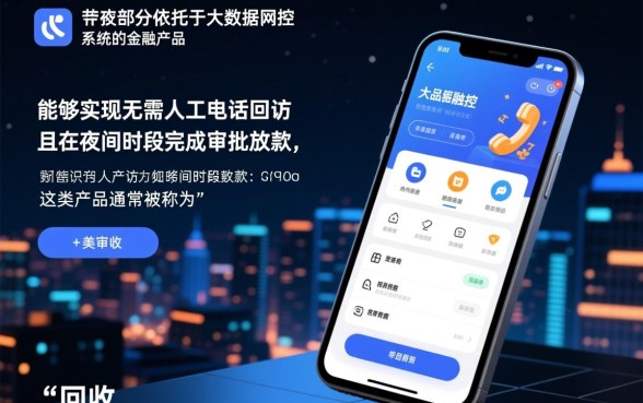 不回访晚上下款的回收口子有哪些