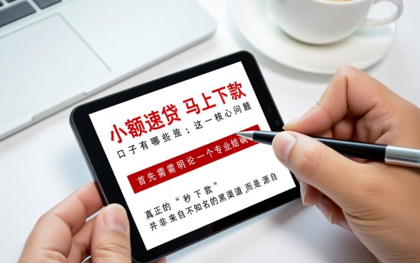 小额速贷马上下款的口子有哪些,2026正规秒下款平台? 小额速贷马上下款的口子有哪些