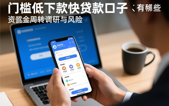 门槛低下款快的贷款口子有那些