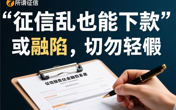 征信乱也能下款的口子是真的吗,有哪些平台不看征信? 征信乱也能下款的口子是真的吗