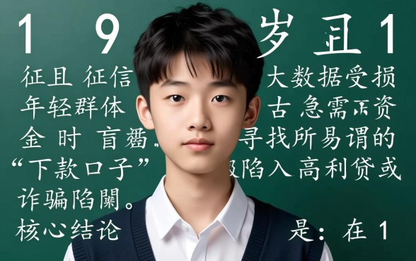 19岁大数据花了能下款吗,19岁大数据花了哪里能借到钱 19岁大数据花了哪里能借到钱