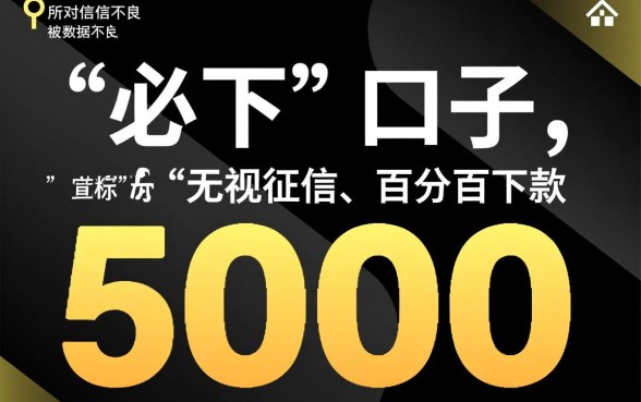 网黑借5000有必下的口子吗,网黑5000怎么借必下款? 网黑借5000有必下的口子吗
