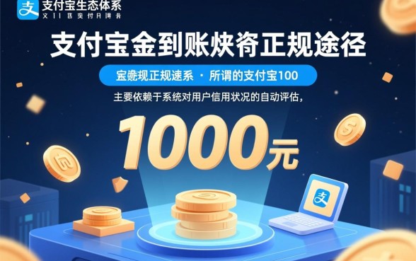 支付宝1000元秒下款的口子在哪