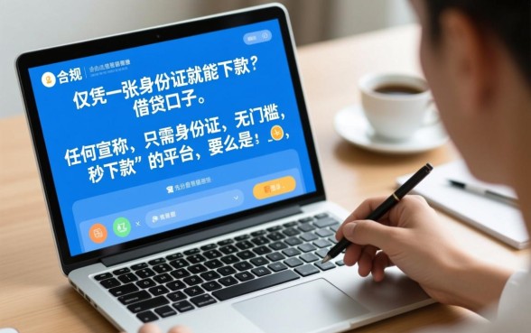 有只玩身份证就能下款的口子吗