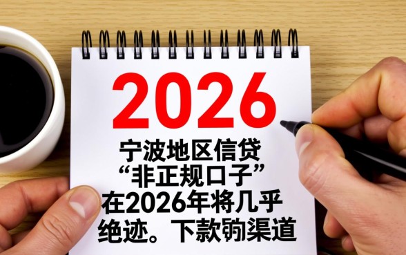 2026年宁波贷款口子还有下款的吗