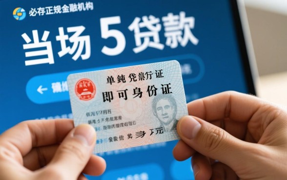 5w当场下款的身份证贷款口子有哪些,真的能下款吗? 5w当场下款的身份证贷款口子有哪些