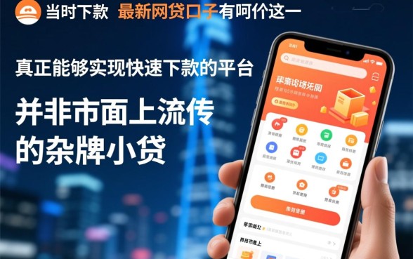 当时下款的最新网贷口子有哪些