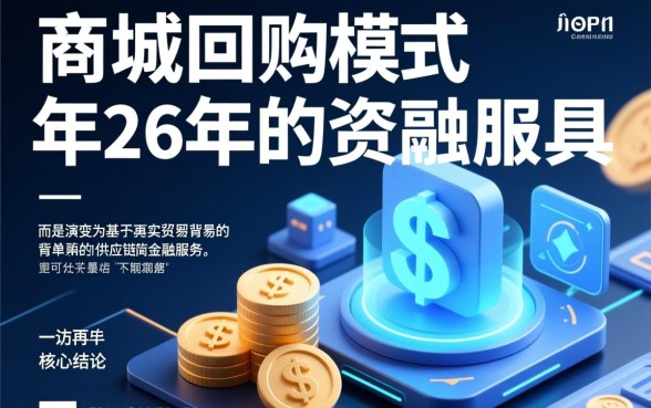 2026能下款的商城回购口子有哪些
