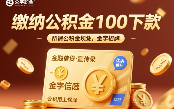 有公积金社保100下款的口子有哪些