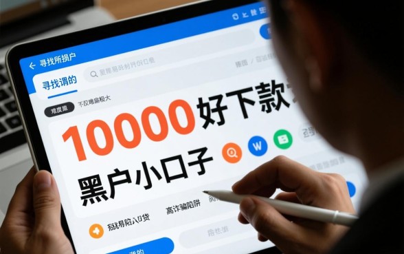 10000黑户小口子好下款吗